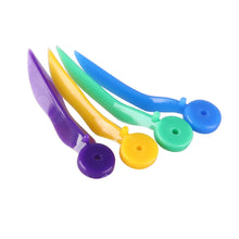 Load image into Gallery viewer, 100pcs AZDENT Dental Disposable Tooth Gap Wedge with Hole All 4 Sizes Dental Wedges Medical Grade Plastic Dentistry Lab Tools