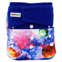 将图片加载到图库查看器,Baby Pocket Cloth Diaper Suede Cloth Inner Washable Reusable Eco-Friendly Nappies Cover Wrap In Modern Elegant Deisgn For Baby