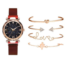 Load image into Gallery viewer, New STEVVEX Luxury Women Watches Magnetic Starry Sky Female Clock Quartz Wristwatch Fashion Ladies Wrist Watch For Women and Girls