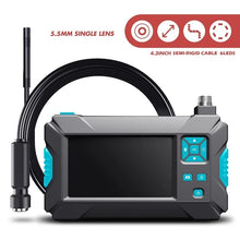 将图片加载到图库查看器,Endoscope Camera Cable Single Lens Dual Lens 8MM/5.5MM/3.9MM Rigid Cable Snake Tube Only Camera Cable Without Screen Monitor