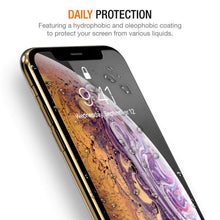 Load image into Gallery viewer, HD Full Tempered Glass Screen Protectors For iPhone 12 12 Max/12 Pro Front film iPhone X 6/6s 7 8 11 Pro Max Screen Protector Transparent Highly Clear Scratch Resistant Full Coverage Screen Glass Protector For iPhone