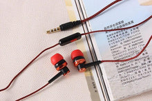 Load image into Gallery viewer, STEVVEX In-ear Braided Wiring Cord Universal Music Subwoofer Earphone Wheat Wire Earphone For Smart Phone and Android Mobile Phone