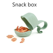 Load image into Gallery viewer, Portable Baby Pacifier Box Dustproof Cute Shark-Shaped Pacifier Snack Travel Storage Box Safe Case for Baby Pacifier
