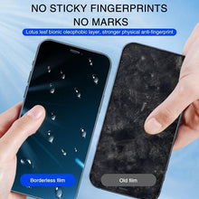 Load image into Gallery viewer, 4K HD Full Cover Protective Glass on For iphone 11 12 13 14 PRO MAX Screen Protector Tempered Glass On iphone 14 Plus X XR Glass Tempered Glass Film with HD Clarity Touch Accurate Impact Absorb Screen Protector