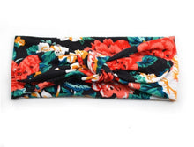 将图片加载到图库查看器,Baby Girl Headband Infant Hair Bow Accessories Cloth Band Bow For Newborn Hairband Print for Toddlers