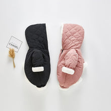 将图片加载到图库查看器,Modern Elegant Winter Children's baby Plush Thickened Cotton Jumpsuit Jacket For New Baby Boys and Girls