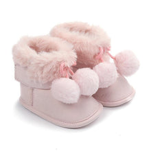 Load image into Gallery viewer, Cute Baby Infants Shoes Dot Knitting Boots Casual Non-slip Soft Soled Walking Shoes