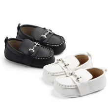 将图片加载到图库查看器,Leather Baby Shoes Fashion Infant Boys Girls Anti-slip Soft Sole Newborn First Walkers Luxury Shoes Design For Kids