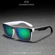 将图片加载到图库查看器,New Popular Mirror Polarized Sunglasses In Trend For Men An Woman With Ultralight Glasses Frame Square Sport Sunglasses With UV400 Protection