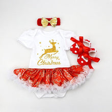 将图片加载到图库查看器,Christmas Dress Party Baby Clothes Girl Set Toddler Infant Outfit Newborns Girls Clothing