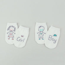 Load image into Gallery viewer, Casual White Baby Cute Cartoon Socks For Newborn Infants Toddlers Non-slip Soft Comfortable Cotton Unisex Socks