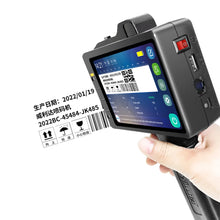 Load image into Gallery viewer, Handheld Inkjet Printer Expiry Date Coding QR Code Barcode Logo Hand Printer Portable Handheld Thermal Inkjet Printer