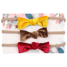 将图片加载到图库查看器,Cute Bow Baby Headband for Girl Nylon Head Bands Turban Newborn Headbands Hairbands for Kids Baby Hair Accessories For Baby