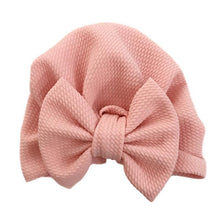 Load image into Gallery viewer, Modern Turban Baby Girls Bow Turban Hats Cotton Kids Beanie Children Hats Accessories For Girls Baby