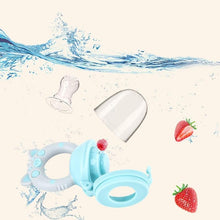 将图片加载到图库查看器,Silicone Baby Pacifier Feeder Cartoon Animal Infant Nipple Holder Newborn Fruit pacifier Tetine Silicona Nipple Bit