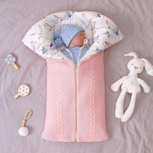 Load image into Gallery viewer, Newborn Infant Baby Knit Sleep Bag Stroller Envelope Blanket Winter Warm Swaddle Wrap Sleeping Bag For Babies