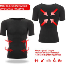 Load image into Gallery viewer, Men Slimming Body Shaper Belly Control Shapewear Man Shapers Modeling Underwear Waist Trainer Corrective Posture Vest Corset
