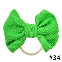 将图片加载到图库查看器,Headband Bow Girl Headbands Nylon Elastic Hair Accessories Photography Props For Baby Girls In Elegant Design