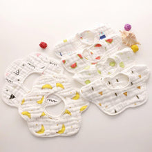 将图片加载到图库查看器,Unisex 360 Degree Rotation 8 Layers Gauze For Baby Kids Burp Cloth For Newborn Infant Saliva Towel