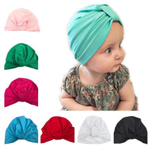将图片加载到图库查看器,Modern popular Mother and Daughter Turban Headband Set Girls Headwear Mother and Baby Turban Headbands Set Lovely Knot Beanie Baby Hair Accessories
