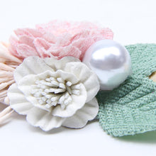 Load image into Gallery viewer, Handmade Luxury Pearl Baby Headbands Bundle Nylon Elastic Newborn Hair Accessories for Girls Kids
