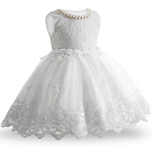 将图片加载到图库查看器,Luxury Modern Baby Girl Christmas Dress Newborn Baby Girls Bow Dresses For Baby 1st Year Birthday Party