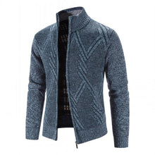 将图片加载到图库查看器,New Autumn Winter Jacket Men Warm Casual Slim Fit Fleece Jacket Elegant Jackets For Men Warm Soft Sweater Solid Jackets Casual Business Men Clothing Lightweight Hooded Jackets