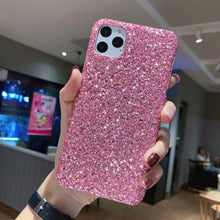 Load image into Gallery viewer, Luxurious Glitter Case For iPhone 11 Pro XS Max Case Cover For iPhone 6 7 8 Plus 11Pro Max 13 Pro Max Ultra Thin Sparkle Diamond Full Body Protective Edges Precise Fit Dustproof Anti Fingerprint Scratch-Resistant Phone Cover