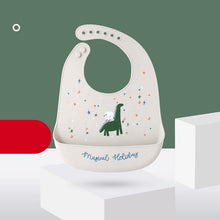 将图片加载到图库查看器,Modern Baby Bibs Waterproof Silicone Feeding Baby Saliva Towel Newborn Cartoon Aprons Baby Bibs Adjustable Burp for Baby Kids