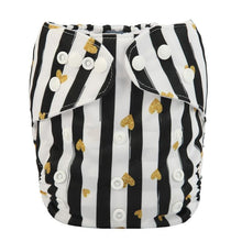 将图片加载到图库查看器,Modrn Printed Baby Pocket Cloth Diaper Nappy Reusable Adjustable Washable Nappies For Baby Boys and Baby Girls In Elegant Style