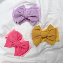 将图片加载到图库查看器,Baby Headbands For Newborn Hair Band Cute Baby Bow Flower Elastic Bow Headwear Kids Gifts Girl Hair Accessories