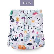 Load image into Gallery viewer, Baby Cloth Diaper Reusable Heavy Wetter Hybrid Waterproof Bamboo Washable Baby Nappy Diapers For Girls and Boys Baby