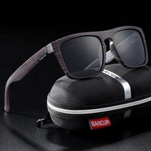 将图片加载到图库查看器,Luxury Polarized Imitation Wood Sunglasses for Men and Women Retro Sunglasses Fashion Retro Style Oculos de sol