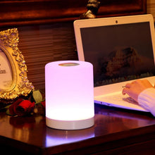 Load image into Gallery viewer, Smart USB Bedside LED Table Lamp Friendship Creative Bed Desk Light for Baby Bedroom Bedside Lamps Night Light Xmas Gift