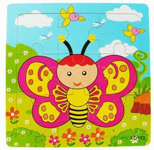 将图片加载到图库查看器,1 Pcs Animal Wooden Puzzles For Children In Wooden 3D Mosaic Puzzles Kids Educational Toys Design For Baby Birthday Gifts