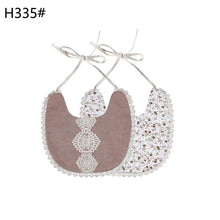 将图片加载到图库查看器,Newborn Baby Boys Girls Cute Saliva Towel Feed e Cotton Bibs Dribble Scarf For Baby Kids