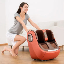 Load image into Gallery viewer, MARESE Luxury Electric Leg Foot knee Massage Machine Heating Calf Air Compression Kneading Arthritis Healthcare Relieve Fatigue