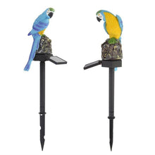 Load image into Gallery viewer, Decorative LED Garden Waterproof Yard Lamp In Shape Of Parrot Outdoor Resin Solar Lights For Pathway Doorway Lawn