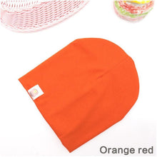 Load image into Gallery viewer, Baby Street Dance Hip Hop Hat Cotton Toddler Hat for Boys and Girls Cap Winter Warm Solid Color Children Hat In Modern Design