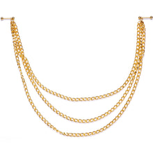 将图片加载到图库查看器,5/8 Handcrafted Electro Plated Triple Threat Dangle Nipple Chain