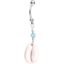 将图片加载到图库查看器,Puka Shell Reversible Belly Ring Created with Crystals