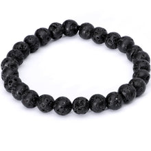 Load image into Gallery viewer, Handmade Lava Stone Citrine Scorpio Zodiac Bracelet Set of 2