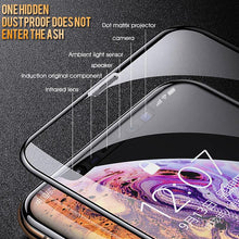 Load image into Gallery viewer, 30D Full Cover Protective Glass On For iPhone 11 12 13 14Pro MAX Screen Protector For iPhone11 12 X XR XS MAX 7 8 Tempered Glass 9H Full Coverage Screen Tempered Glass Protector Guard for iPhone