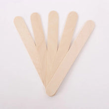 Load image into Gallery viewer, 5/10/20PCS Tattoo Wooden Permanent Makeup Tongue Depressor Disposable Tattoo Body Hair Removal Stick Tongue Depressor