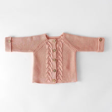 将图片加载到图库查看器,Modern Cotton Baby Girl Cardigan Clothes With knitted Outerwear & Coats for Infant Boys and Girls Romper Winter Jumpsuit