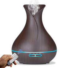 Load image into Gallery viewer, 500ML Essential Oil Diffuser Waterless Auto Off,Seven Color Ultrasonic Aromatherapy Humidifier with Adjustable Mist Model,Diffuser for Bedroom Bathroom Home Office spa Yoga