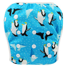 Load image into Gallery viewer, Baby Swimming Waterproof Adjustable Reusable Washable Cloth Pool Pant Diaper Cover