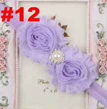 Load image into Gallery viewer, Handmade Flower Newborn Headwear Head Wrap Band Hairband Gift Toddlers For Baby Girls