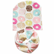 将图片加载到图库查看器,Modern Cartoon Cotton Baby Hat Winter Baby Girls Hat Newborn Boys Hats Kids Cap Scarf Set Children Beanies For Kids With Scarf