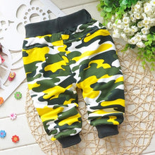 Load image into Gallery viewer, Baby Pants Spring & Autumn Lovely Cotton Camouflage Baby Boy Pants Newborn Baby Girls Pants 0-2 Year Pants in Modern Military Design